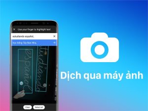 Dịch Bằng Camera Thực Tế