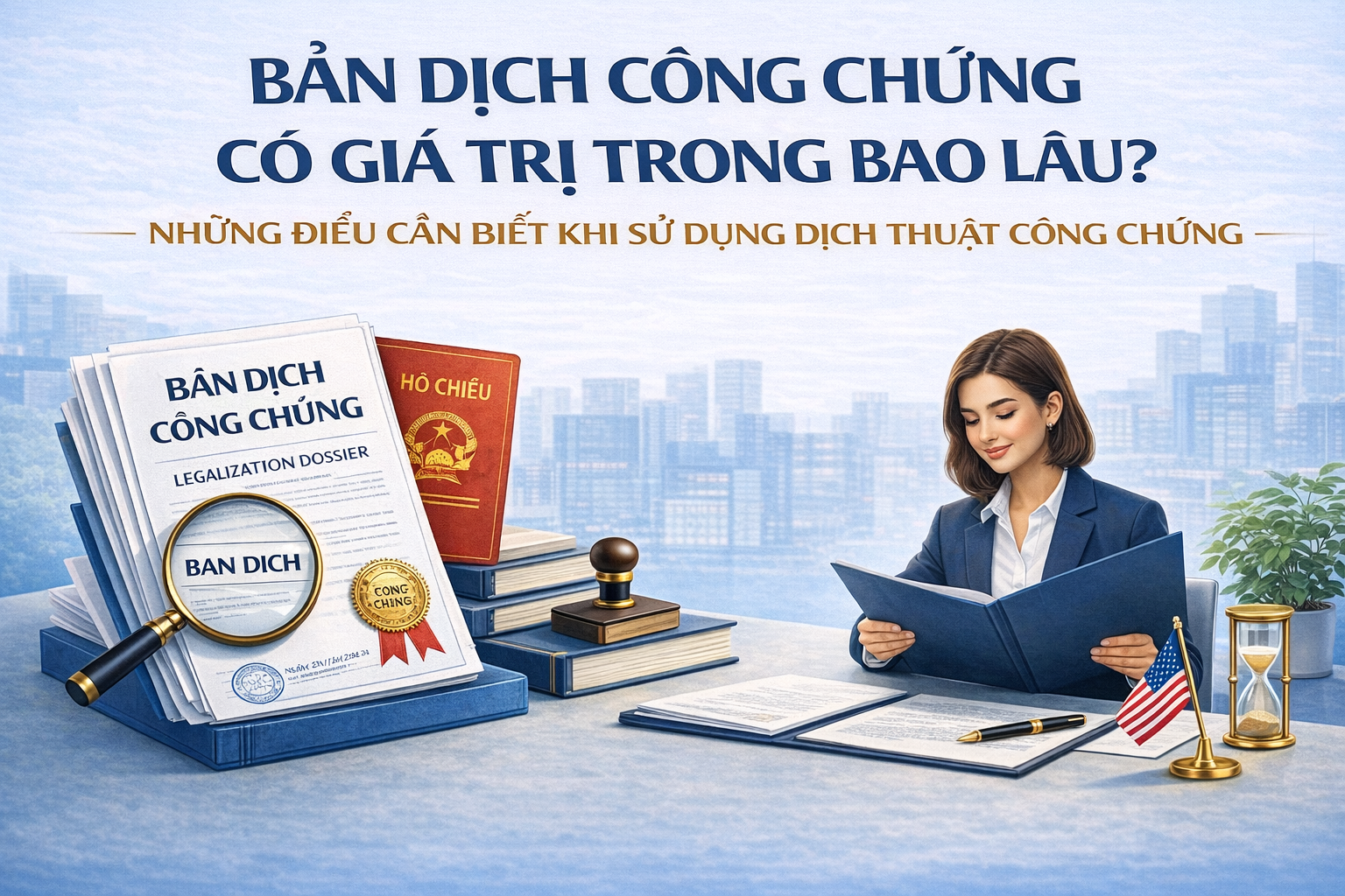 Bản dịch công chứng có giá trị trong bao lâu? Những điều cần biết khi sử dụng dịch thuật công chứng